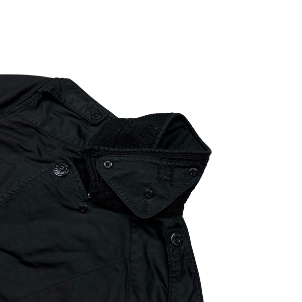 Stone Island 2014 Black David TC Quilted Jacket - Large