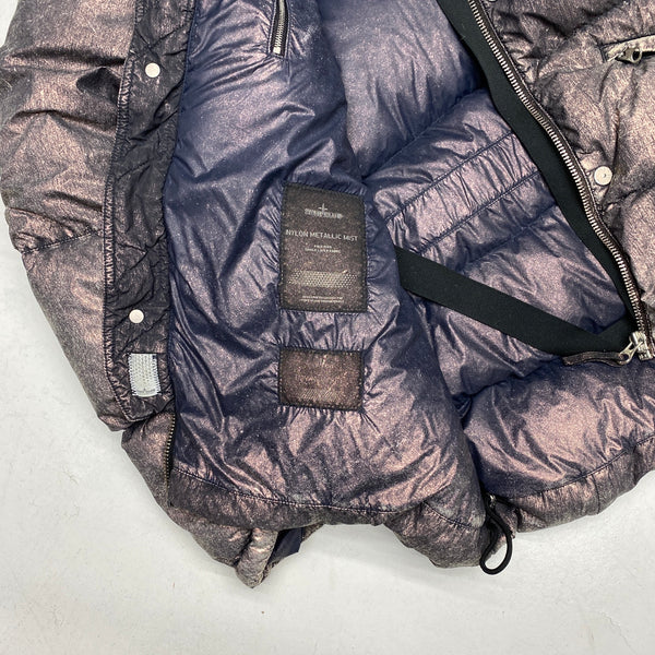 Stone Island 2017 Nylon Metallic Mist Shadow Project Puffer