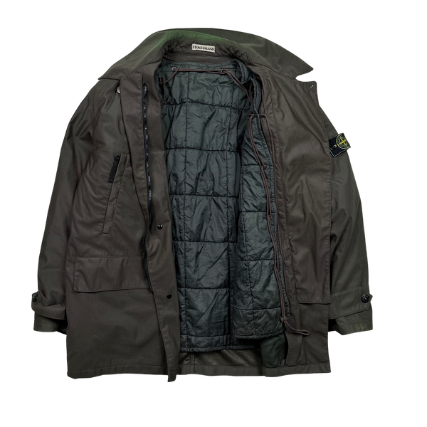 Stone Island Brown Vintage 1996 Formula Steel Dutch Rope Jacket - Large