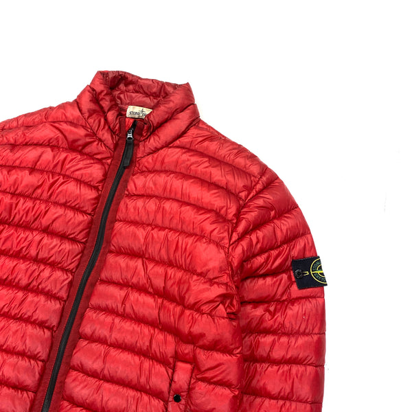 Stone Island AW/2016 Red Down Filled Puffer Jacket