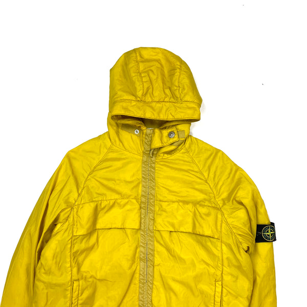 Stone Island Yellow AW2000 Fleece Lined Vintage Jacket