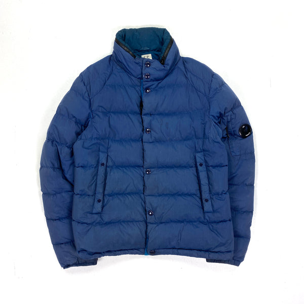 CP Company Blue Piuma Down Puffer Jacket