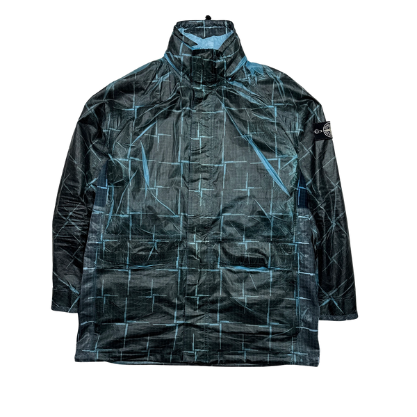 Stone Island 2017 Paper Poly House Check Jacket - XL