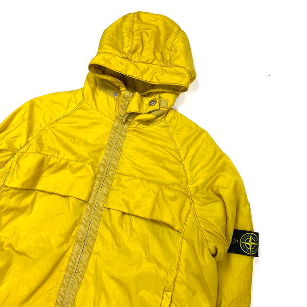 Stone Island Yellow AW2000 Fleece Lined Vintage Jacket