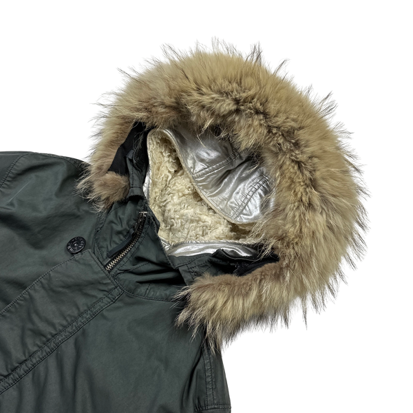 Stone Island 2015 Sherling Lined David TC Jacket - Small