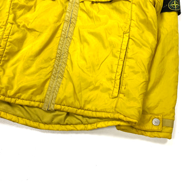 Stone Island Yellow AW2000 Fleece Lined Vintage Jacket