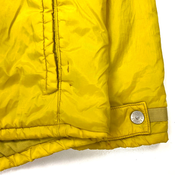 Stone Island Yellow AW2000 Fleece Lined Vintage Jacket