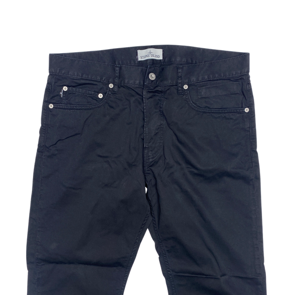 Stone Island 2017 RE T Black Trousers