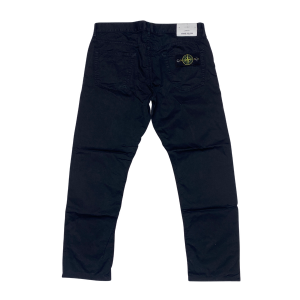 Stone Island 2017 RE T Black Trousers