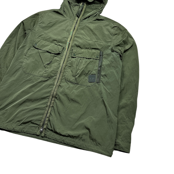 CP Company Green Chrome R Metropolis Hooded Jacket - XXL