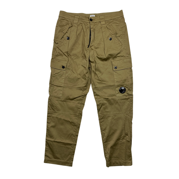 CP Company Relaxed Fit Beige Cargo Trousers - 32"