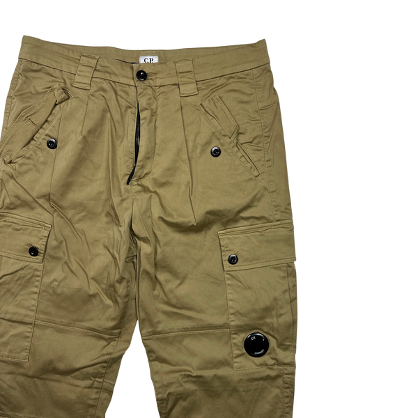 CP Company Relaxed Fit Beige Cargo Trousers - 32"