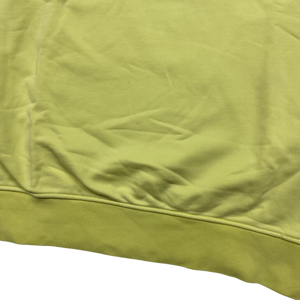 Stone Island 2019 Yellow Crewneck Sweatshirt - XL