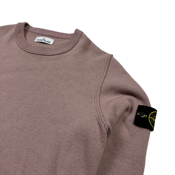 Stone Island 2016 Pink Knitted Jumper - XL