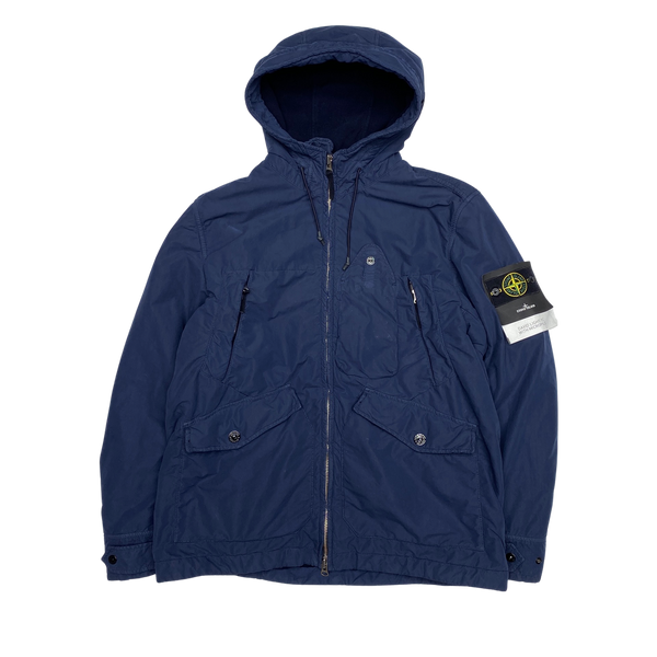 Stone Island Blue David Light TC Micropile Jacket