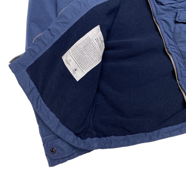 Stone Island Blue David Light TC Micropile Jacket