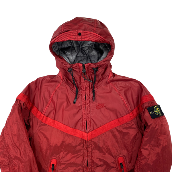 Stone Island x Nike Collab Mussola Gommata Nylon Metal Jacket