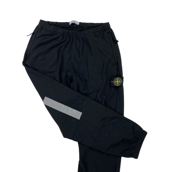 Stone Island Reflective Black Joggers