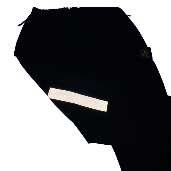 Stone Island Reflective Black Joggers