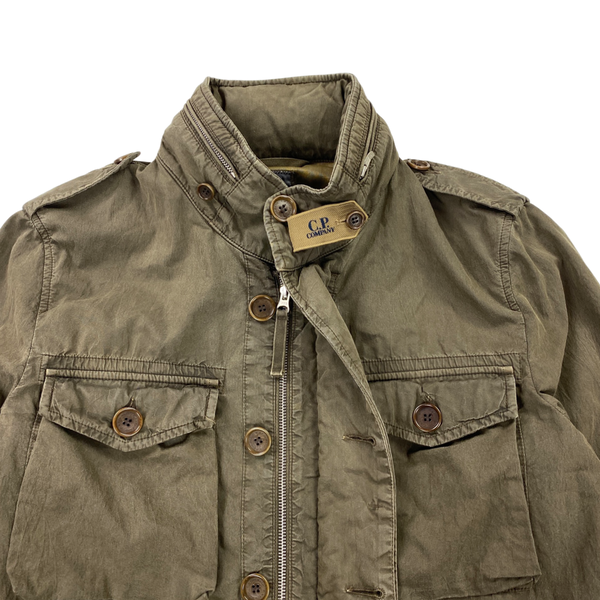 CP Company Khaki Multi Pocket Field Jacket