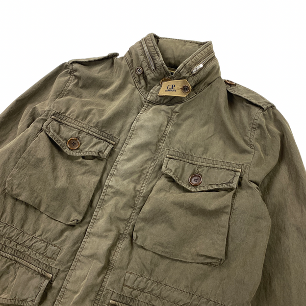 CP Company Khaki Multi Pocket Field Jacket