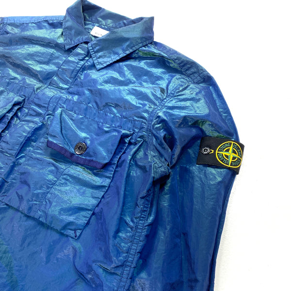 Stone Island 2017 Blue Weft Overshirt