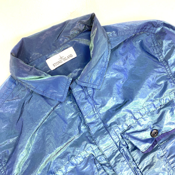 Stone Island 2017 Blue Weft Overshirt