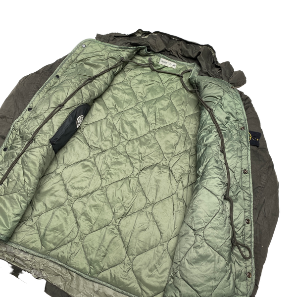 Stone Island 2001 Raso Gommato Dutch Rope Jacket
