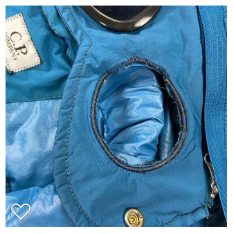 CP Company Nycra Down Winter Goggle Jacket
