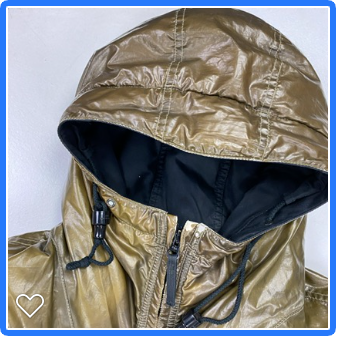 Stone Island Khaki Colour Changing Ice Jacket