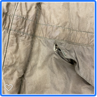 Stone Island 1997 Waxed Cotton Dutch Rope Parka Jacket