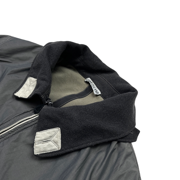 Stone Island 2006 Grey Double Lined Zipped Jacket - XXL