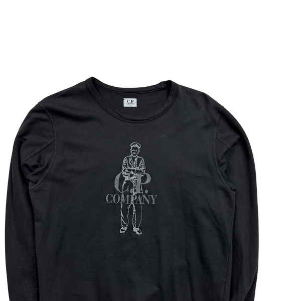 CP Company Embroidered Crewneck Jumper - Small